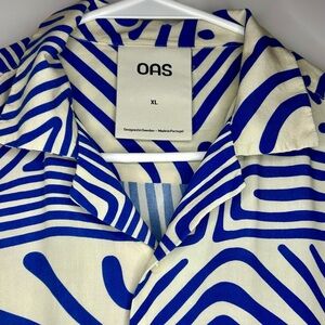 OAS Eldovado viscose shirt (Size XL, Made in Portugal)